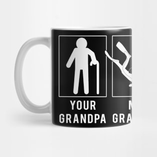 diving your grandpa my grandpa tee for your grandson granddaughter Mug